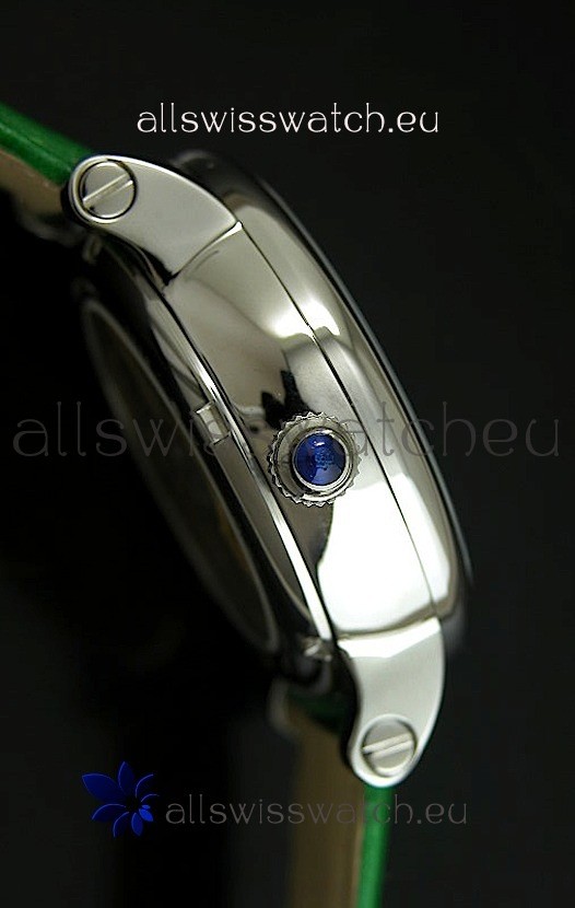 IMG_9081 Cartier Ronde de Tourbillon in Green Strap Replica 4