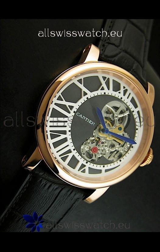 IMG_9081 Rotonde De Cartier Cadran Love - Yellow Gold Case Replica 4