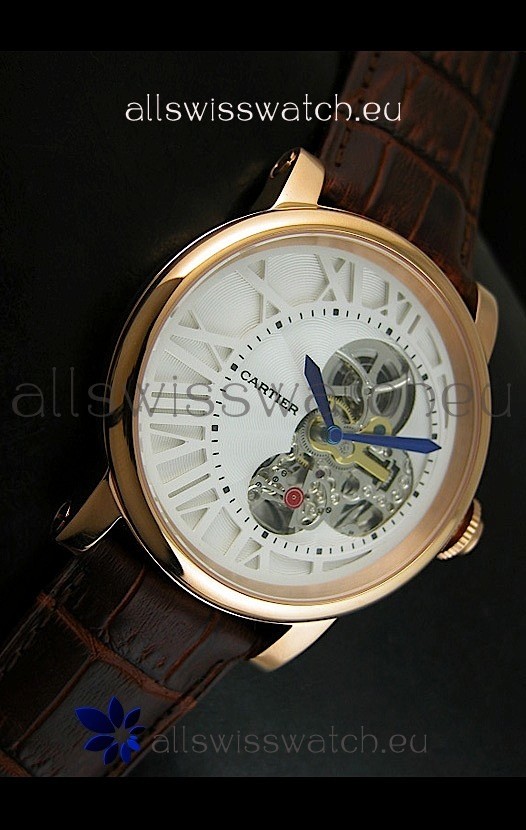 IMG_9081 Rotonde De Cartier Cadran Love - Yellow Gold Case Replica 4