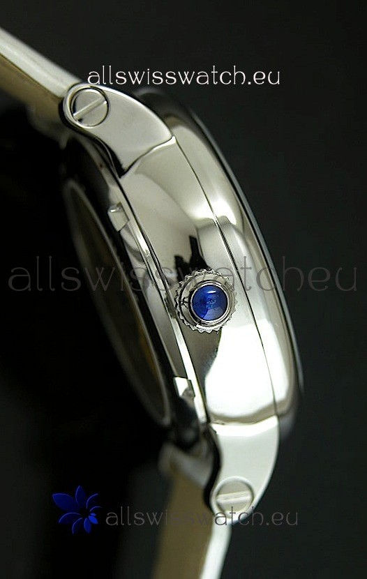 IMG_9081 Cartier Ronde de Tourbillon in White Strap Replica 4