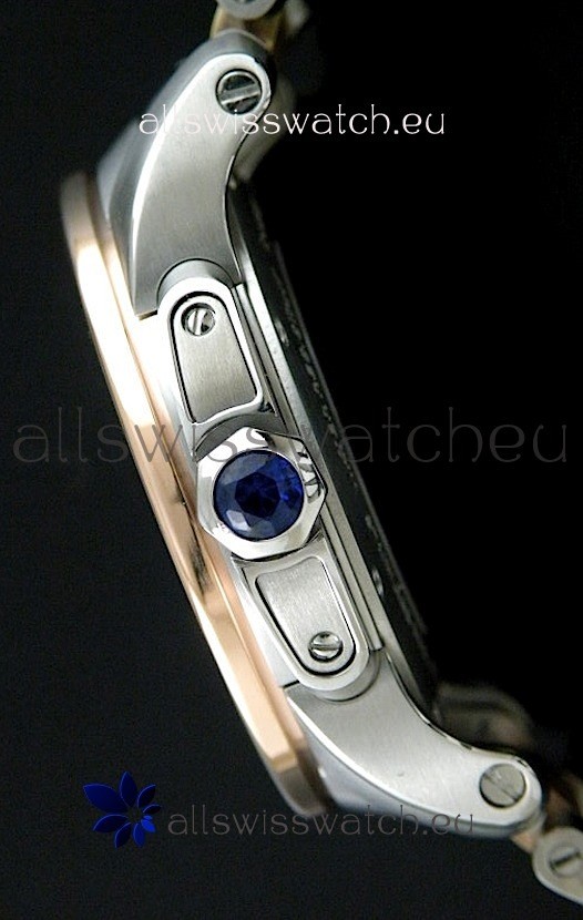 IMG_9081 Cartier Calibre de Rose Gold in White Dial Replica 4