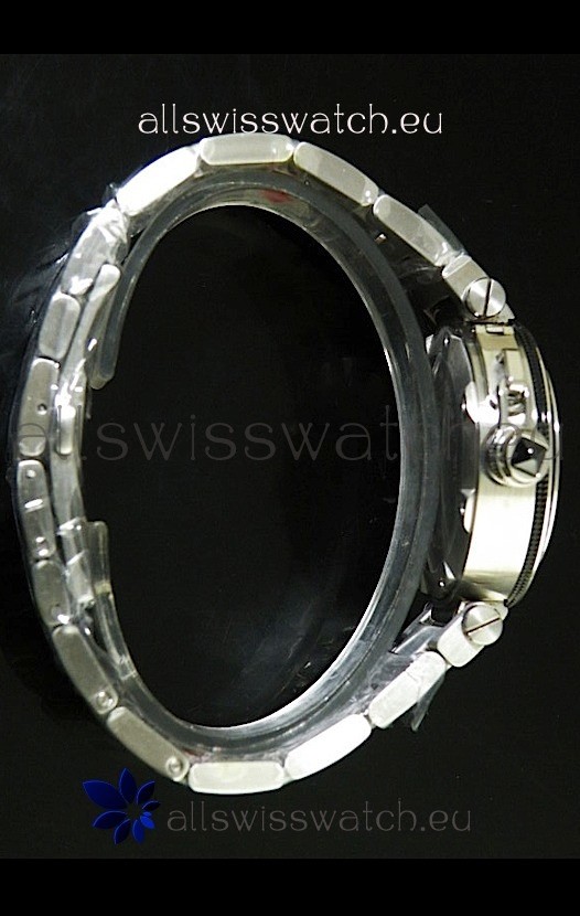 IMG_9081 Cartier Pasha De Seatimer Quartz in Black Dial Replica 4