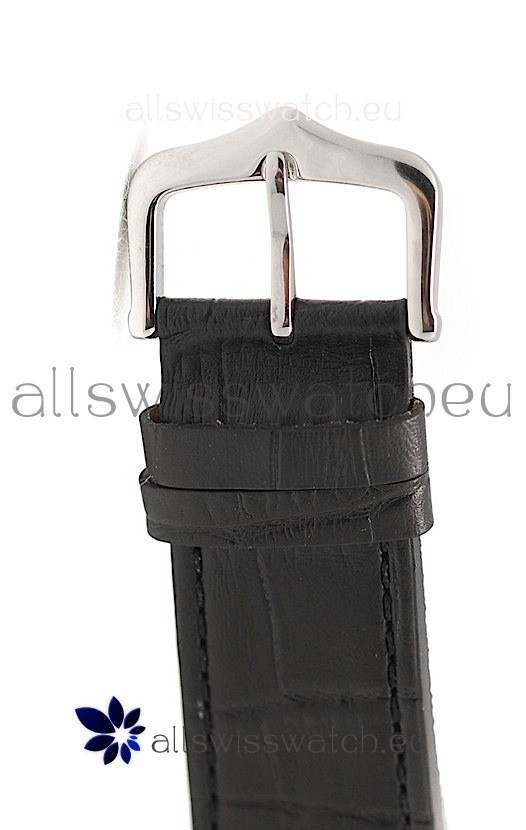 Calibre de Cartier in Black Dial Replica 4