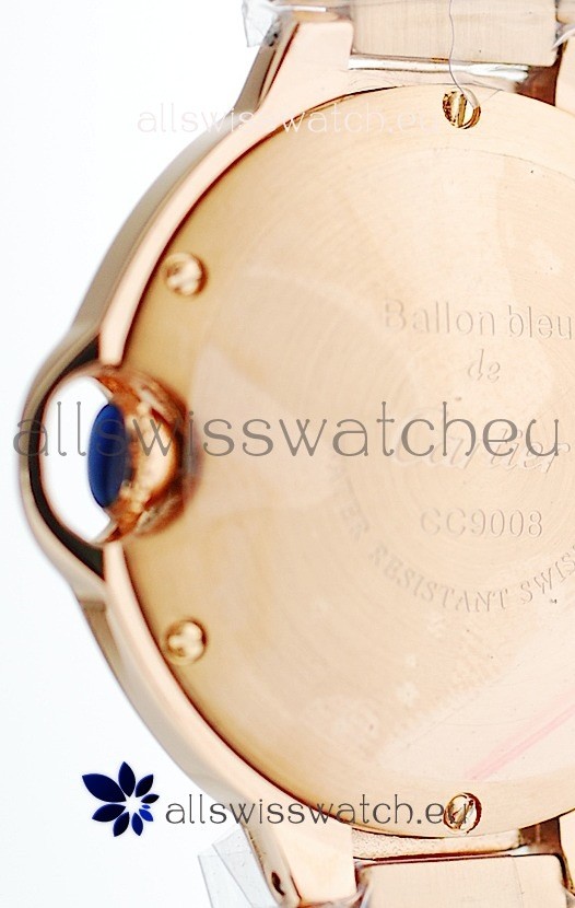 Ballon Bleu De Cartier Pink Gold Replica 4