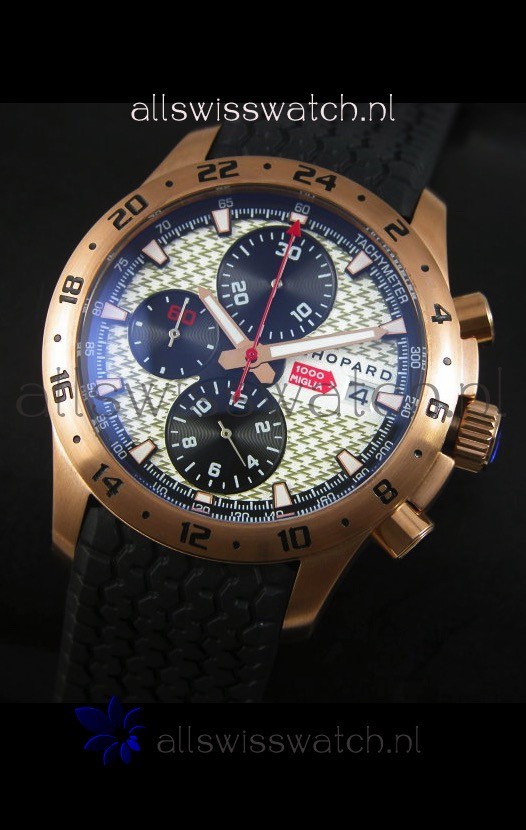 IMG_9081 Chopard Mille Miglia Zagato Limited Edition Quartz in Rose Gold Replica 4