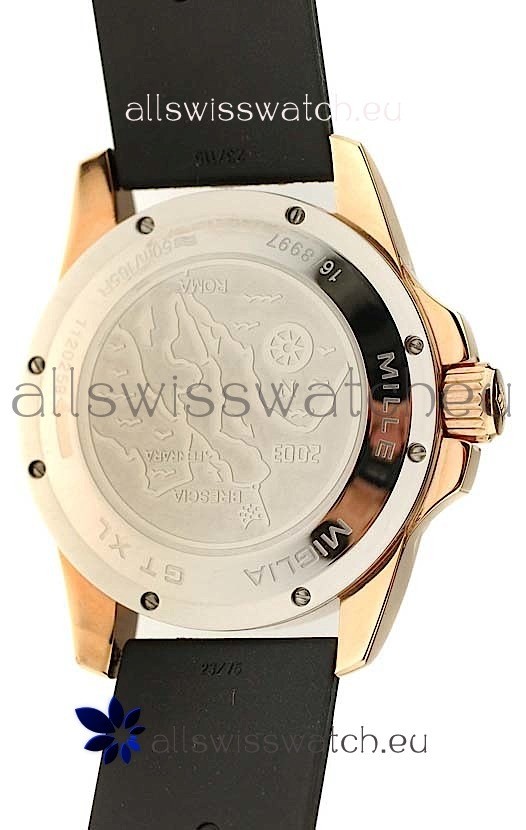 IMG_9081 Chopard 1000 Miglia GT XL GMT Gold in White Dial Replica 4