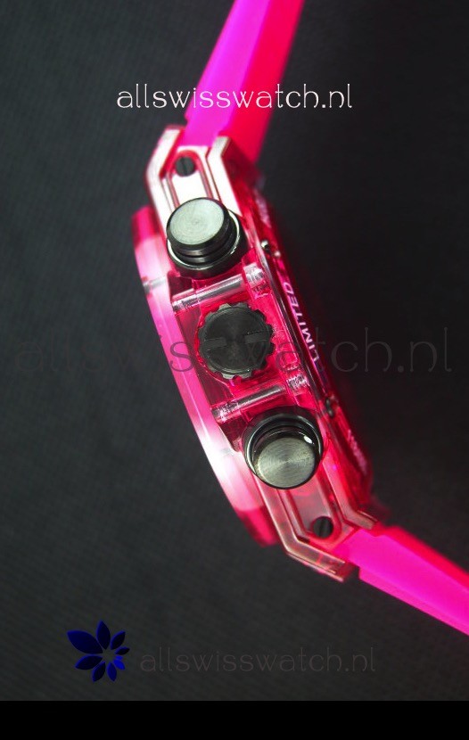 IMG_9081 Hublot Big Bang Unico Red Sapphire Quartz 45MM Replica 4