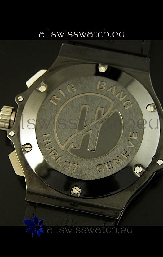Hublot Big Bang Black Ceramic Case in Quartz Movement Replica 4