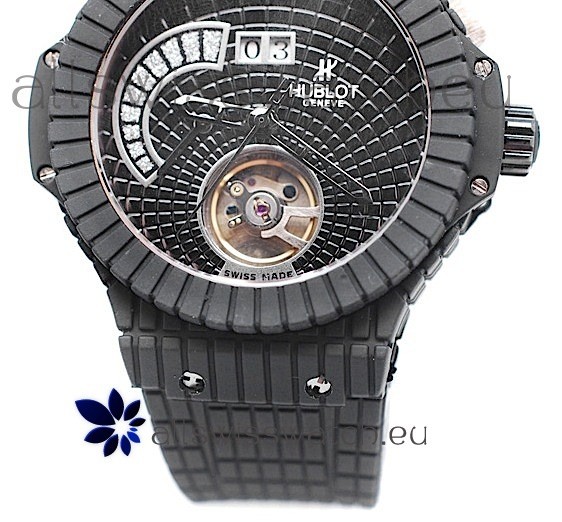 IMG_9081 Hublot Black Caviar Tourbillon Power Reserve Replica 4