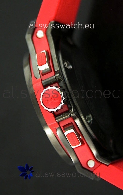 Hublot Big Bang All Black Edition Quartz with Diamonds Replica 4
