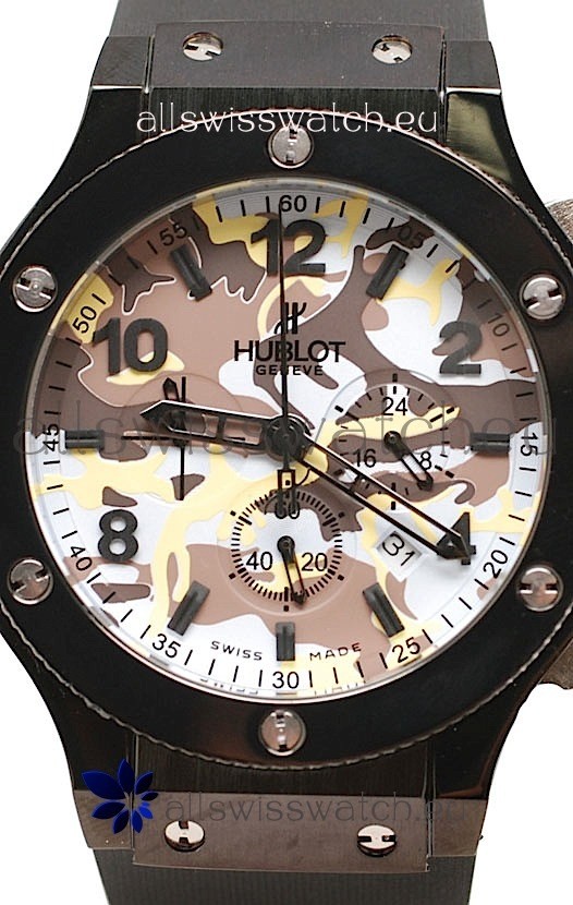 IMG_9081 Hublot Big Bang Commando White Camouflage Replica 4