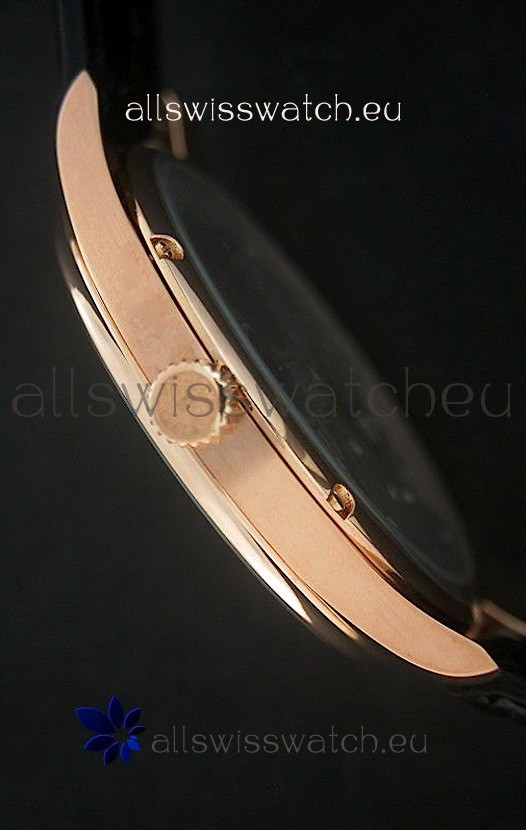 IWC Schaffhausen in Rose Gold Casing Replica 4