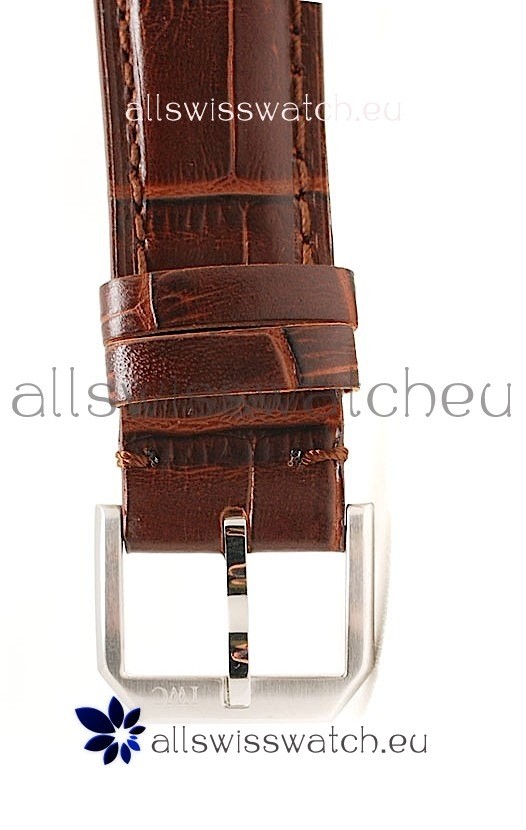 IMG_9081 IWC Portuguese Regulateur Tourbillon in Brown Strap Replica 4
