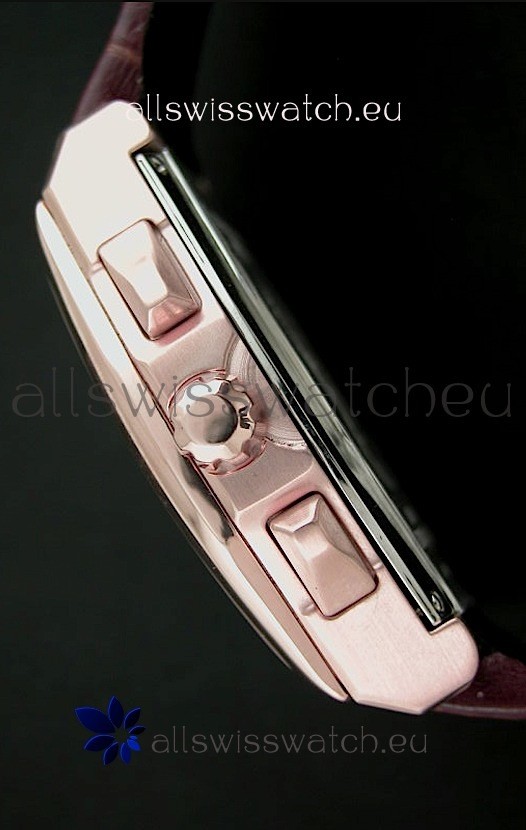 IMG_9081 IWC Schaffhausen in pink Gold Casing Replica 4