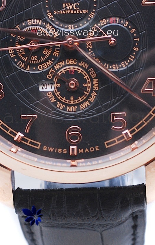 IMG_9081 IWC Da Vinci Perpetual Calendar Chronograph Replica 4