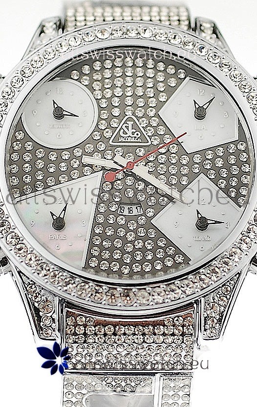 IMG_9081 Jacob & Co Diamond in Grey Diamond Dial Replica 4