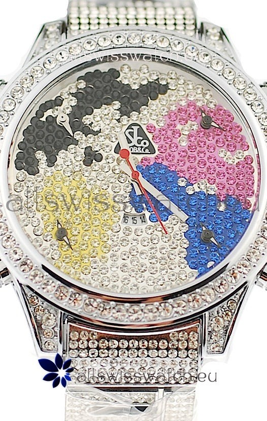 IMG_9081 Jacob & Co Diamond in Multi Color Dial Replica 4
