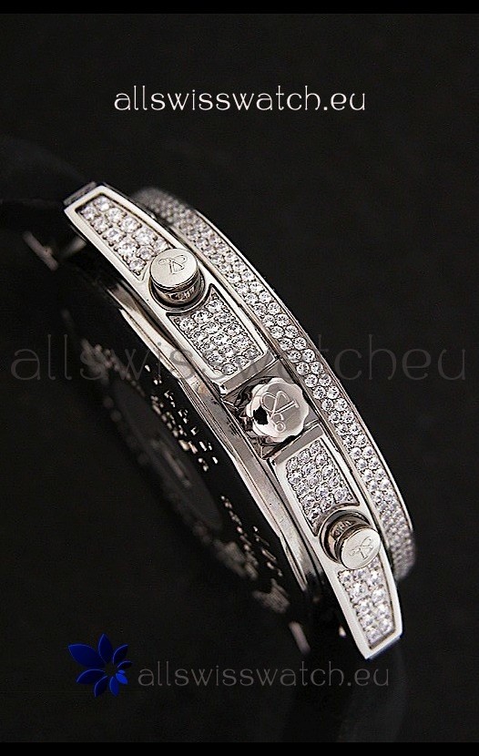 IMG_9081 Five Time Zones J&C Clone in Full Diamonds Replica 4