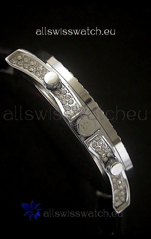IMG_9081 Five Time Zones J&C Clone in Full Diamonds Replica 4