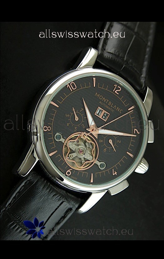 IMG_9081 Mont Blanc Flying Tourbillon in Black Dial Replica 4