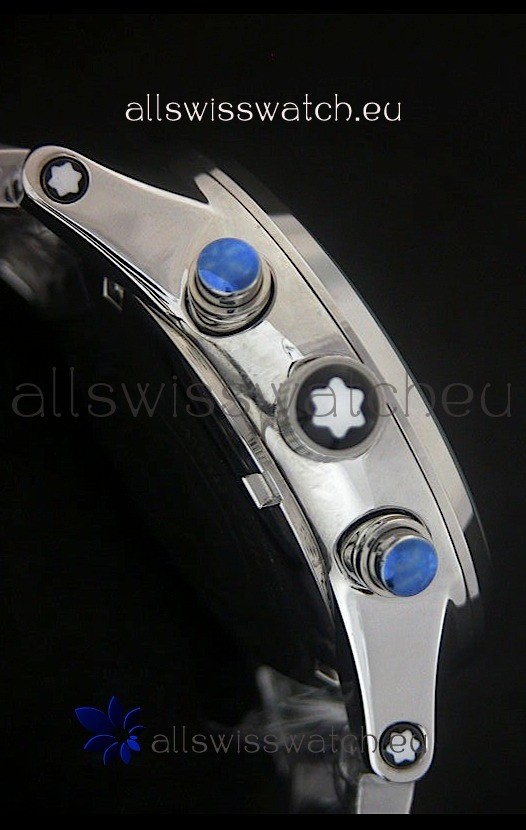 IMG_9081 Montblanc Timewalker Chronograph in Black Dial Replica 4