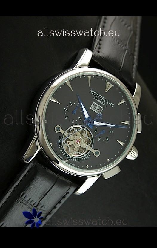 IMG_9081 Mont Blanc Flying Tourbillon in Black Dial Replica 4
