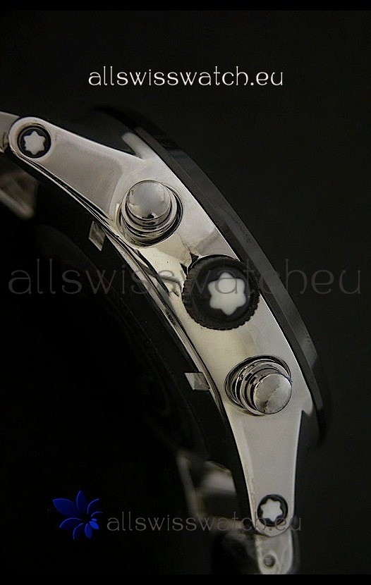 IMG_9081 Montblanc FlyBack Chronometer in Dark Black Dial Replica 4