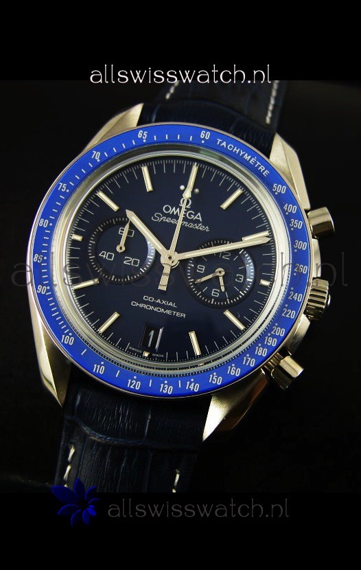 IMG_9081 Omega Speedmaster Moon Co-Axial Dark Blue Dial Replica 4