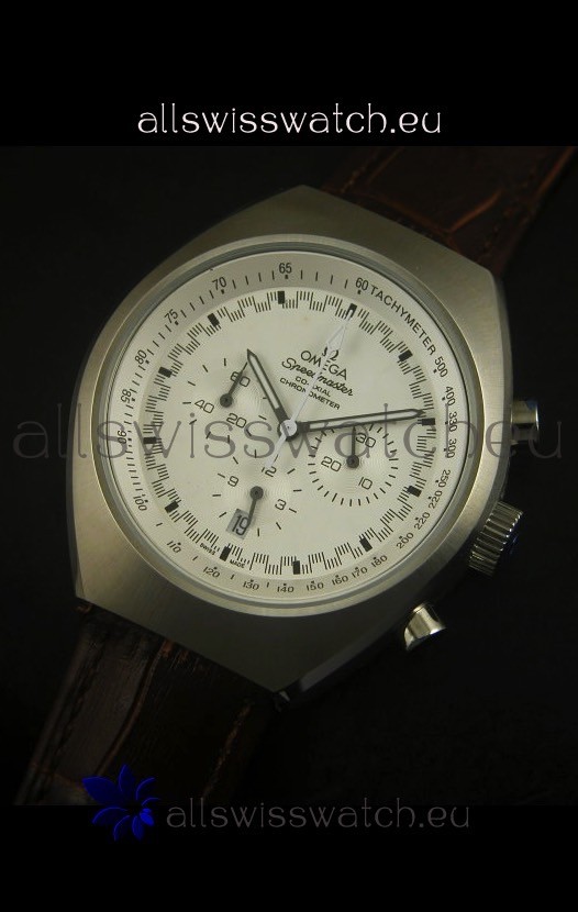 Omega Speedmaster MARK II Co-Axial Chronograph Brushed Steel Case Replica 4