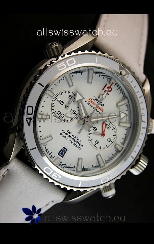 IMG_9081 Omega Seamaster The Planet Ocean in White Replica 4