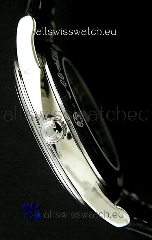 IMG_9081 Omega DeVelie Co-Axial Chronometer Steel in Dark Blue Dial Replica 4
