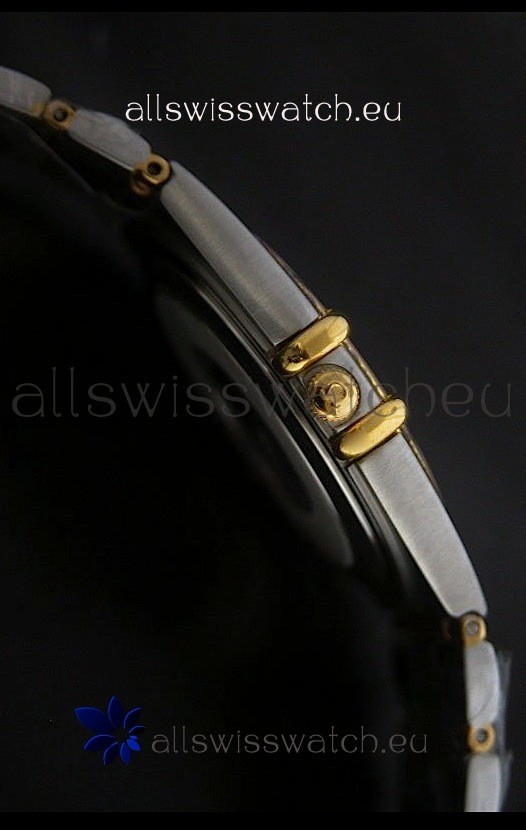 IMG_9081 Omega Constellation Quartz in Yellow Gold Dial Replica 4