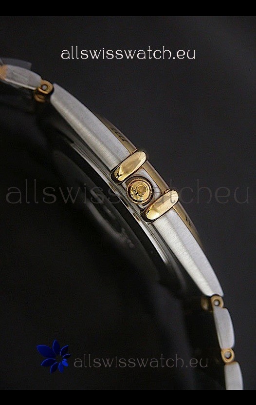 IMG_9081 Omega Constellation Quartz in Pink Gold Two ToneCasing Replica 4