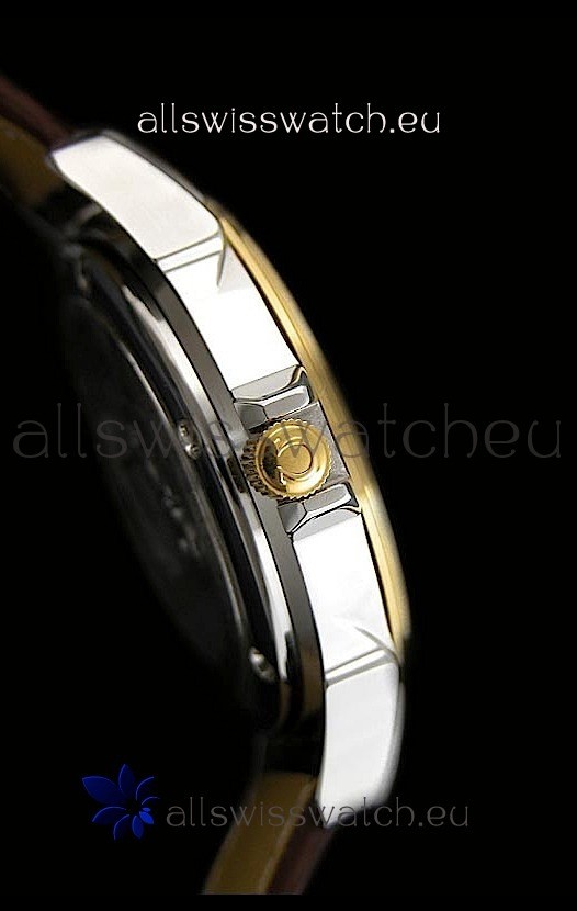 IMG_9081 Omega De Ville Co Axial in Yellow Gold Casing Replica 4