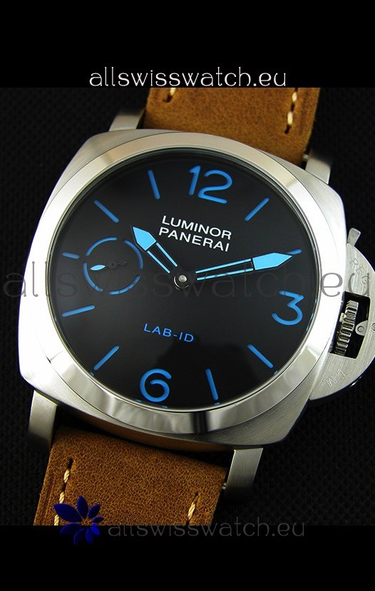 IMG_9081 Panerai Luminor Marina LAB-ID in Steel Case Replica 4