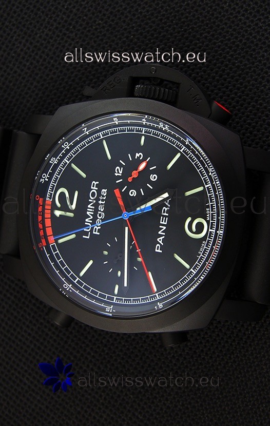 IMG_9081 Panerai Luminor Regatta in PVD Case Replica 4