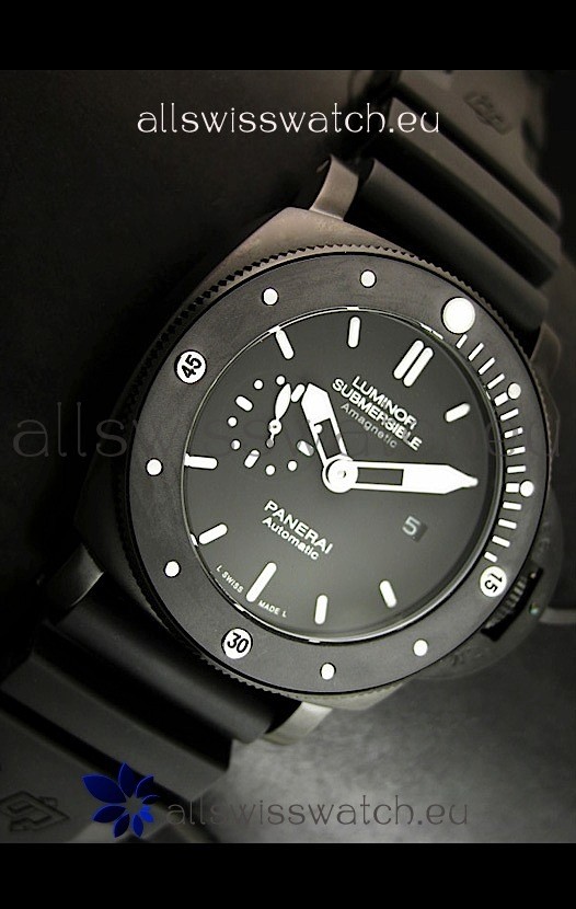 IMG_9081 Panerai Luminor Submersible PAM389 FULL PVD Replica 4