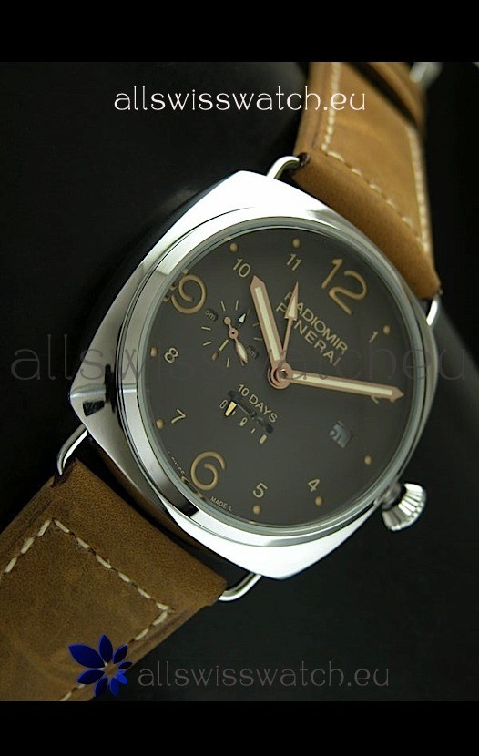 IMG_9081 Panerai Radiomir PAM497 10 Days in Steel Case Replica 4