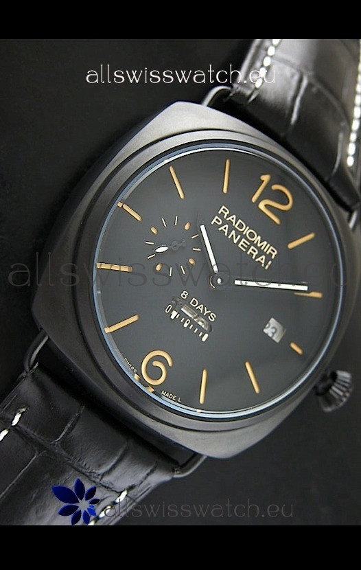IMG_9081 Panerai Radiomir 8 Days in PVD Casing Replica 4