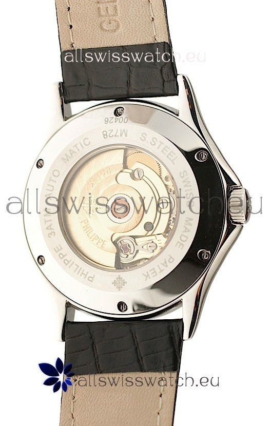 IMG_9081 Patek Philippe Geneve in White Dial Replica 4