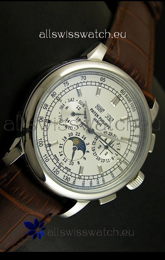 IMG_9081 Patek Philippe Complications in White Dial Replica 4