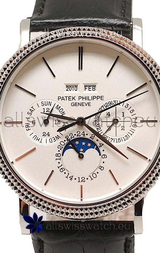 IMG_9081 Patek Philippe Grand Complications Steel in White Dial Replica 4