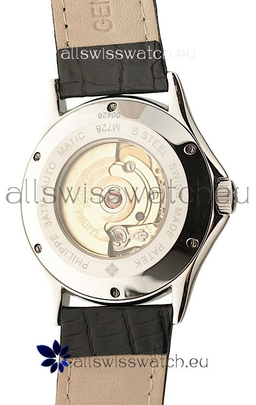 IMG_9081 Patek Philippe Geneve in White Dial Replica 4
