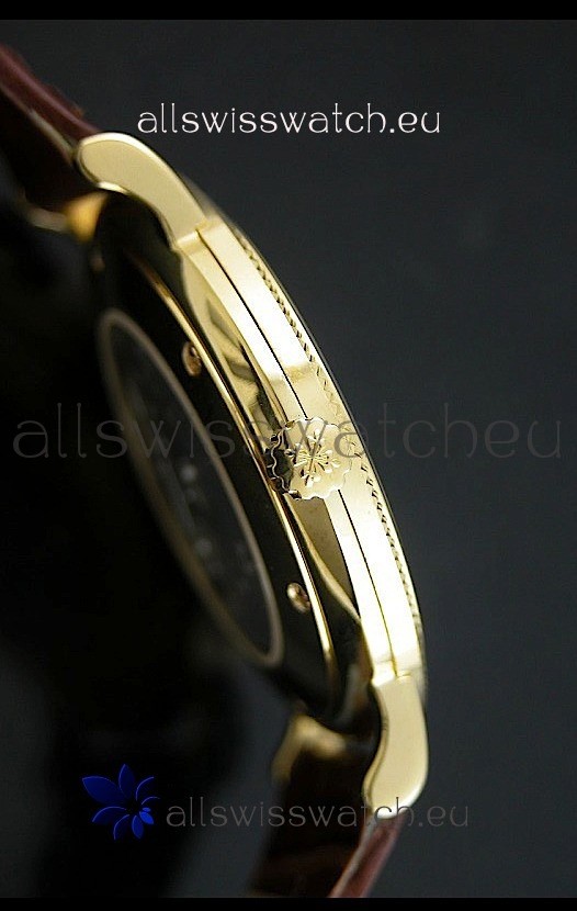 IMG_9081 Patek Philippe Calatrava Mens in Yellow Gold Replica 4