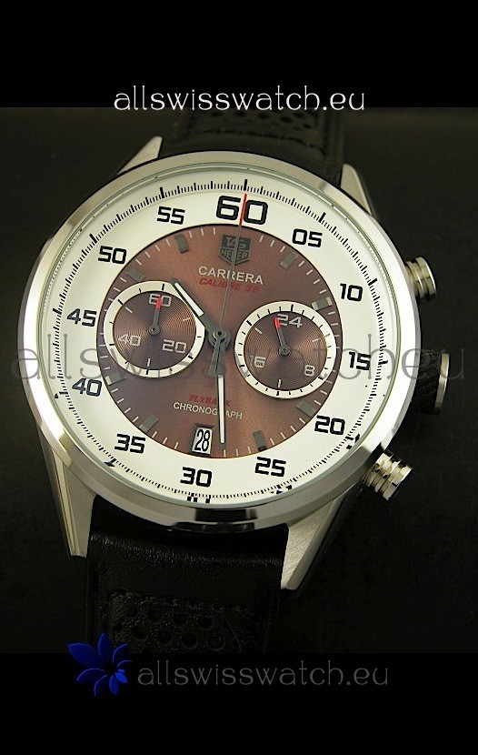 IMG_9081 Tag Heuer Carrera Calibre 36 Flyback - Quartz Movement Replica 4