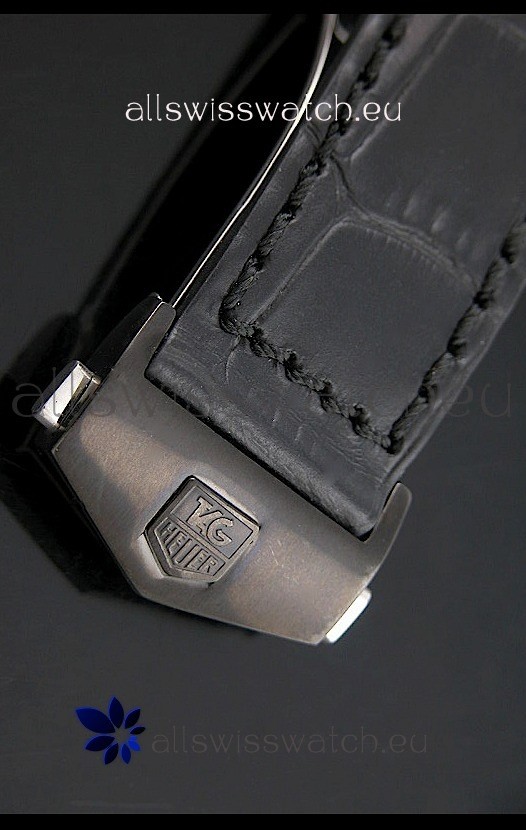 IMG_9081 Tag Heuer Monaco Calibre 36 Black PVD Replica 4