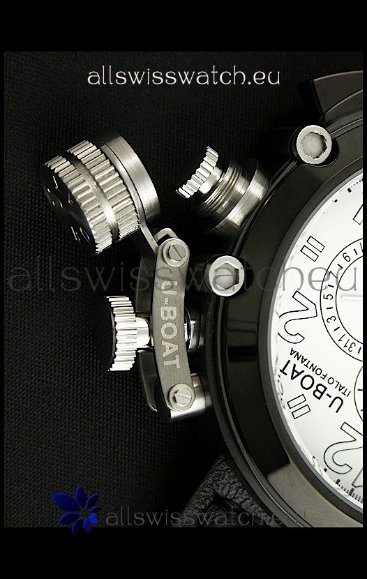 IMG_9081 U-Boat Flightdeck Rattrapante Automatic in PVD Casing Replica 4
