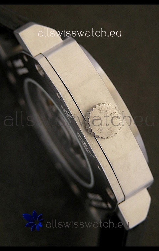 IMG_9081 U-Boat Thousands of Feet Steel in Black Dial Replica 4