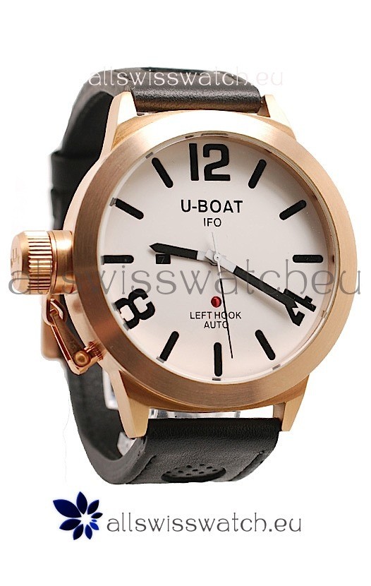 IMG_9081 U-Boat Classico Gold in White Dial Replica 4