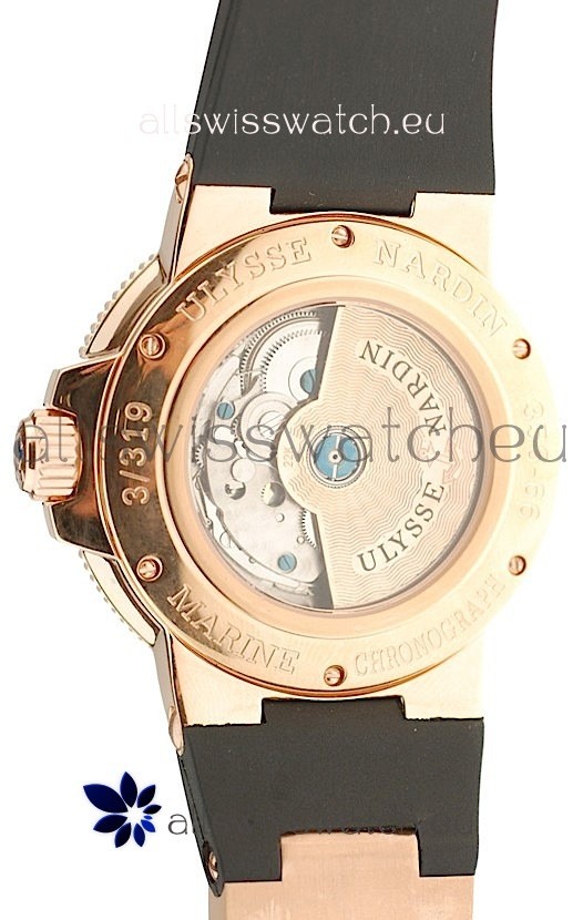 IMG_9081 Ulysse Nardin Maxi Marine Chronometer Rose Gold Replica 4